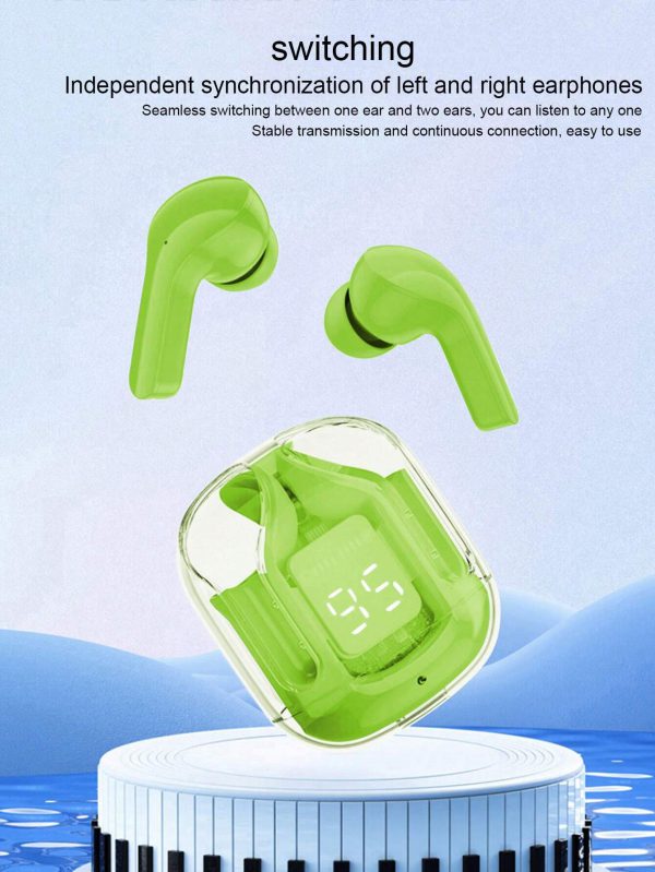 Air31 Earbuds Wireless Crystal Transparent Bluetooth